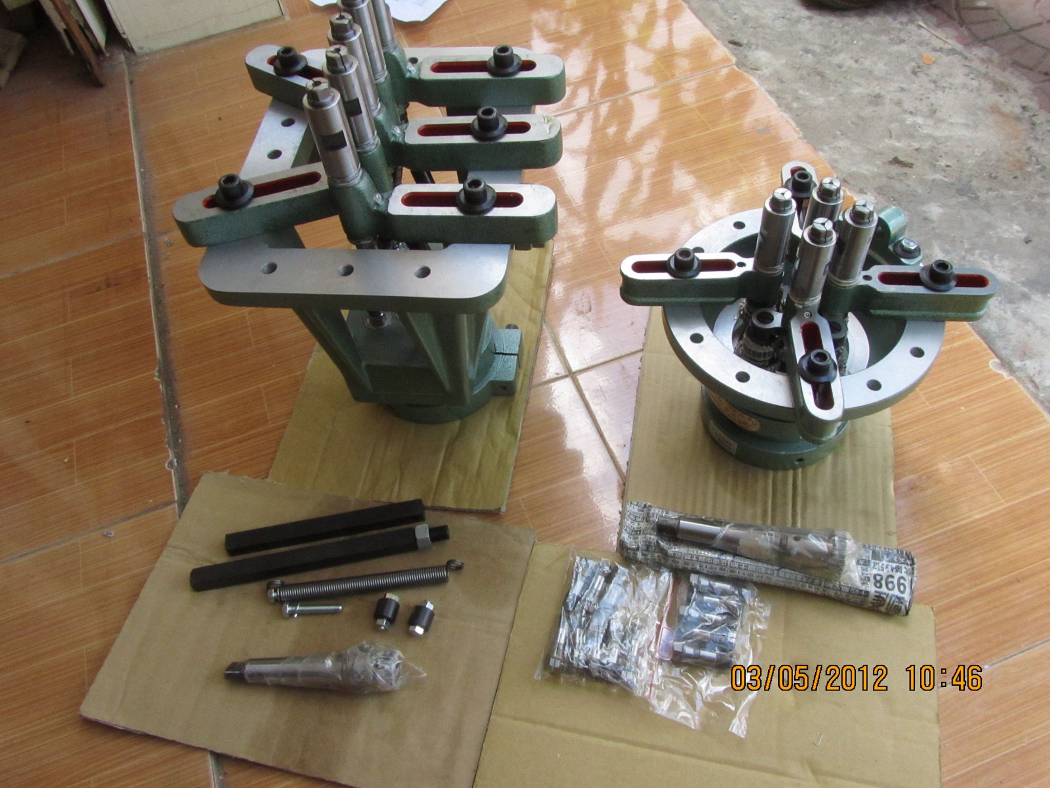 Đầu khoan nhiều trục - Thông số