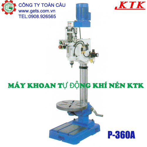 Máy khoan tự động khí nén KTK