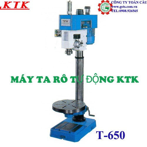 Máy tarô tự động vít me KTK